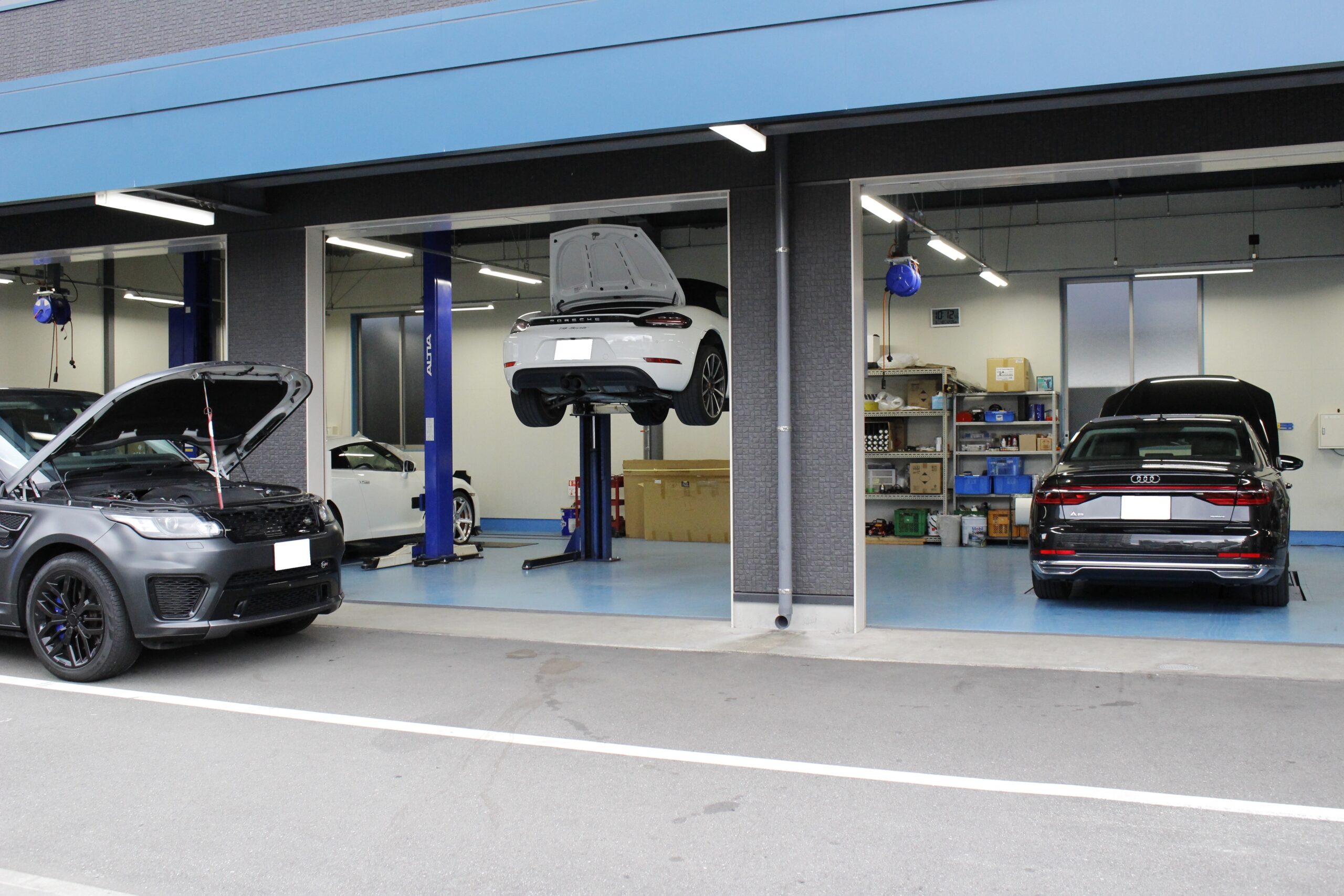 外車のメンテナンス